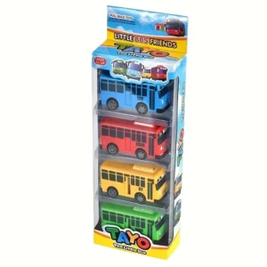 4PCS Little Bus Tayo