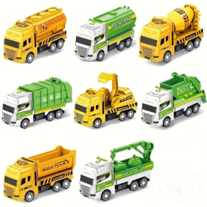 Pull Back Construction Vehicle Set